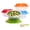 Classic, variant on Easyboxes Salad-to-Go Containers - 8-Piece Set: 4 Bowls, Leak-Proof Dressing Cups Built-In & 4 Fitted Lids Seal in Freshness; Reusable/BPA-Free for Salad, Pasta, & Cereal (Classic)
