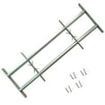 thumbnail image 2 of vidaXL Adjustable Security Grilles for Windows 2 pcs 39.4"-59.1", 2 of 5