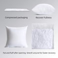 thumbnail image 4 of Hongan 20 x 20 PP Cotton Decorative Pillow Inserts, Breathable (4 Count), 4 of 8