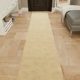 thumbnail image 2 of Ottomanson Aisle Runner Rug 1'11.6" x 29' – Non-Slip Plush Extra Long Indoor Runner, Beige, 2 of 9
