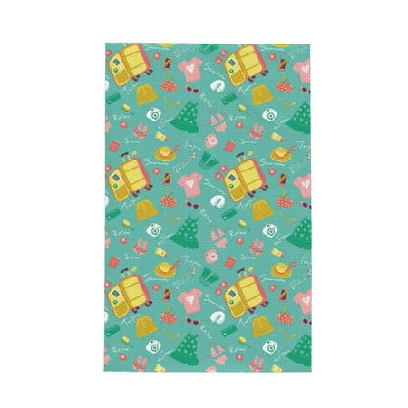 

Matuu Happy Summer for Waffle Kitchen Towel Dish Towels Hand Towels for Kitchen 16 X 26 Inches