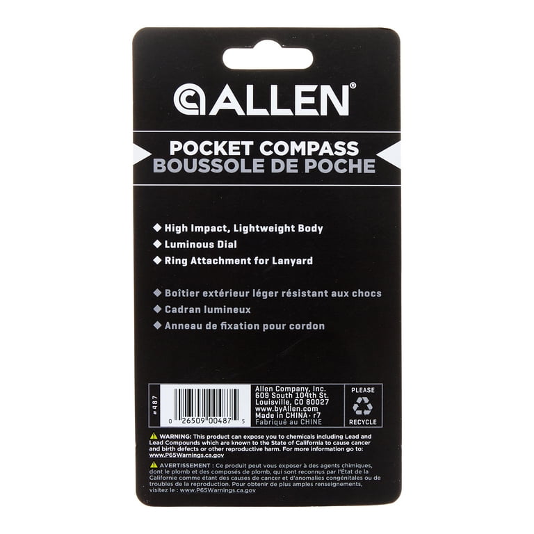 BOUSSOLE DE POCHE US ARMY & Pochette