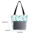 thumbnail image 3 of Kll Tote Bag For Women Utensiles Print Shopping Grocery Reusable Bags For Office School Shopping Travel, 3 of 7