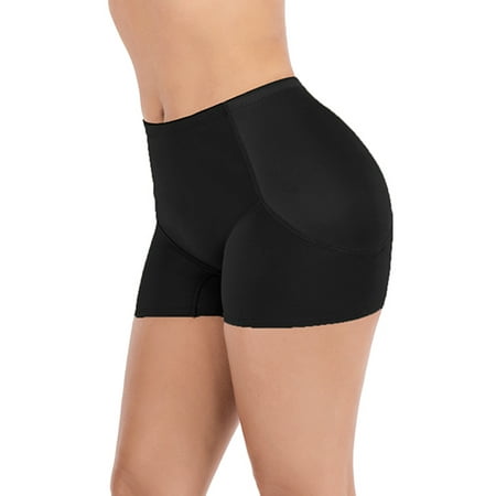 MINIDORA Padded Butt Lifter Shaper Hip Enhancer Shapewear Control Knickers(Mid-Waist  Black - ShopStyle