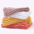 thumbnail image 7 of FRESHMINT Large Chenille Bathroom Rugs Mat 47"x24", Non-Slip Bath Mat for Bathroom Floor & Bathtub, Washable Shower Shag Bath Rugs, Soft Thick Water Absorbent Microfiber Shower Mat, Coral, 7 of 7