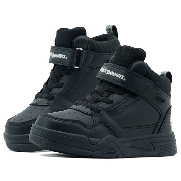 Tenis Urbano Escolar Bubble Gummers Blanco Negro Bota 17-24 negro 18