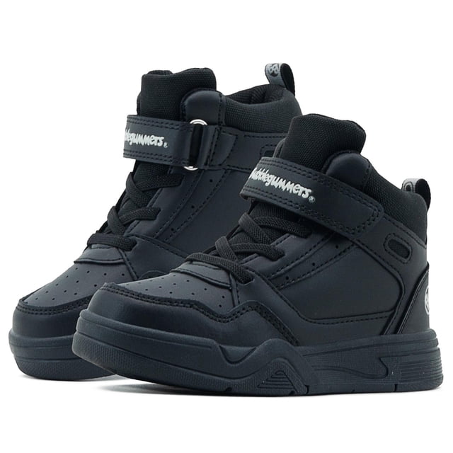 Tenis Urbano Escolar Bubble Gummers Blanco Negro Bota 17-24 negro 18