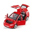 thumbnail image 1 of Riwesomey 1:32 simulación modelo coche vehículos de juguete coches juguetes exquisito hogar escritorio lugar de trabajo oficina decoración niños Automoción decorativa y accesorios Rojo Riwesomey  VI022285-01B, 1 of 6