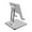 Sil-ver, variant on SCNOR Ipad Stands,Foldable Tablet Stand Holder,Adjustable Pad Holders for Desk Surface,Metal Base