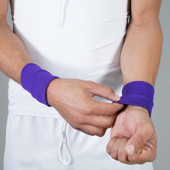 Hue Purple Drip Wristbands