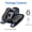 Style-B Gray, variant on Rican Under Desk Elliptical, Electric Seated Foot & Leg Pedal Exerciser While Sitting for Seniors