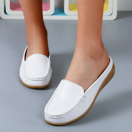 

HIBRO Fashion Women s Casual Shoes Breathable Slip-on Outdoor Leisure Shoes