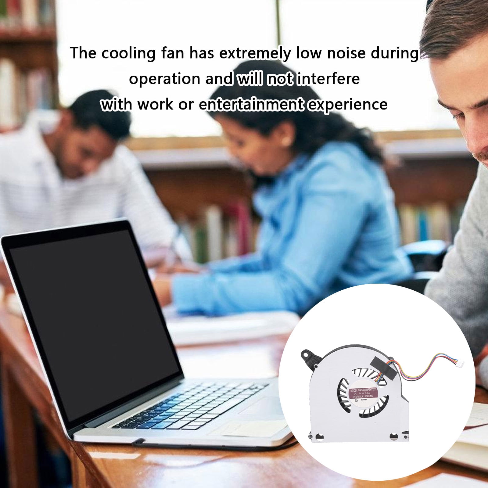CPU Fan Laptop Cooling Fan DC5V 5W 4pin CPU Coolers for NUC11PAHi5 NUC11PAHi7 Heatsink Part