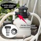 thumbnail image 3 of 2 Pack Hose Adapter for Intex A Replacement Hose with Clamp for Threaded Connection Pumps, Gray, 3 of 4