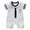 Grey&1, variant on KPOPLK Baby Boy Girl Football Clothes Long Sleeve Crewneck Romper Chiefs Jumpsuit Fall One Piece Outfit(Yellow,0-6 Months)