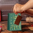 thumbnail image 6 of Vikakiooze Kraft Gift Bags 12's Portable Shopping Bags Tote Bags Stamping Christmas Paper Bags Party Gift Wrapping Bags, 6 of 6