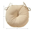 thumbnail image 6 of Greendale Home Fashions Stone 15 in. Round Outdoor Reversible Bistro Seat Cushion (Set of 2), 6 of 8