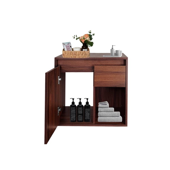 Gabinete Flotante Para Baño CARINA Sin Llave Ni Ovalín