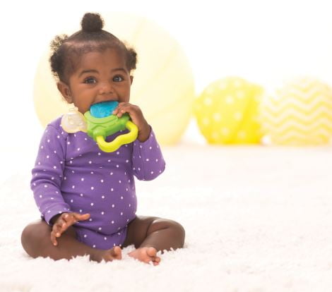 vibrating corn teether