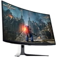 thumbnail image 2 of Monitor Gamer Curvo 32 ALIENWARE AW3225QF 0.03ms 240Hz QD OLED 4K HDMI DisplayPort NVIDIA G-Sync blanco, 2 of 6