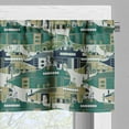 thumbnail image 5 of Ambesonne Retro Valance & Curtain, Retro Submarine, 55"x36", Multicolor, 5 of 6