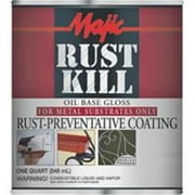 Majic Paints 8-6014-2 Aluminum Rust kill Enamel