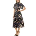 thumbnail image 4 of Nicole Miller Pintuck Waist Shirtdress, Sizes 4-16, 4 of 7