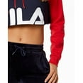 thumbnail image 3 of FILA Womens Navy Short Length Color Block Hooded Active Wear Jacket Size: XL, 3 of 3
