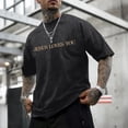 thumbnail image 3 of chencehns Christian Jesus Loves You Shirts for Men Religious Oversized Graphic Tees Jesus Faith Acid Wash T Shirt God Top, 3 of 10