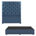 thumbnail image 1 of Cabecera King Size Capri + Box Base Cama Azul Denim, 1 of 8