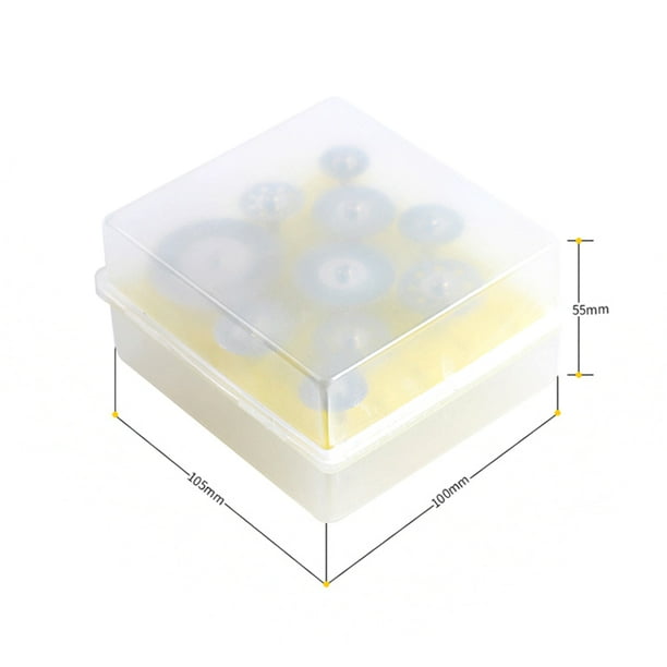 10 Piezas/set Ruedas De Corte De Diamante Con Discos De Corte De Diamantes De 3 Mm Corte De Diamantes Cuchas De Reemplazo De Cuchillas Para La Rueda De Corte Para La Herramienta