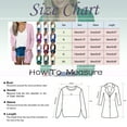 thumbnail image 3 of Women's Fashion Casual Solid Color Pocket Solid Color Cardigan Long Sleeved Coat, 3 of 6