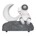 thumbnail image 1 of Altavoz Bluetooth inalámbrico Sincero con luz LED astronauta forma de Luna radio FM USB Estéreo de Bajos plata, 1 of 10