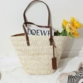 thumbnail image 4 of Transemion Practical Large Capacity Tote Bag Soft Leather And Comfortable To Bamboo Wood, 4 of 6
