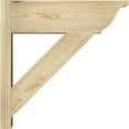 thumbnail image 3 of Ekena Millwork 8"W x 24"D x 24"H Traditional Rough Sawn Traditional Outlooker, Douglas Fir, 3 of 4