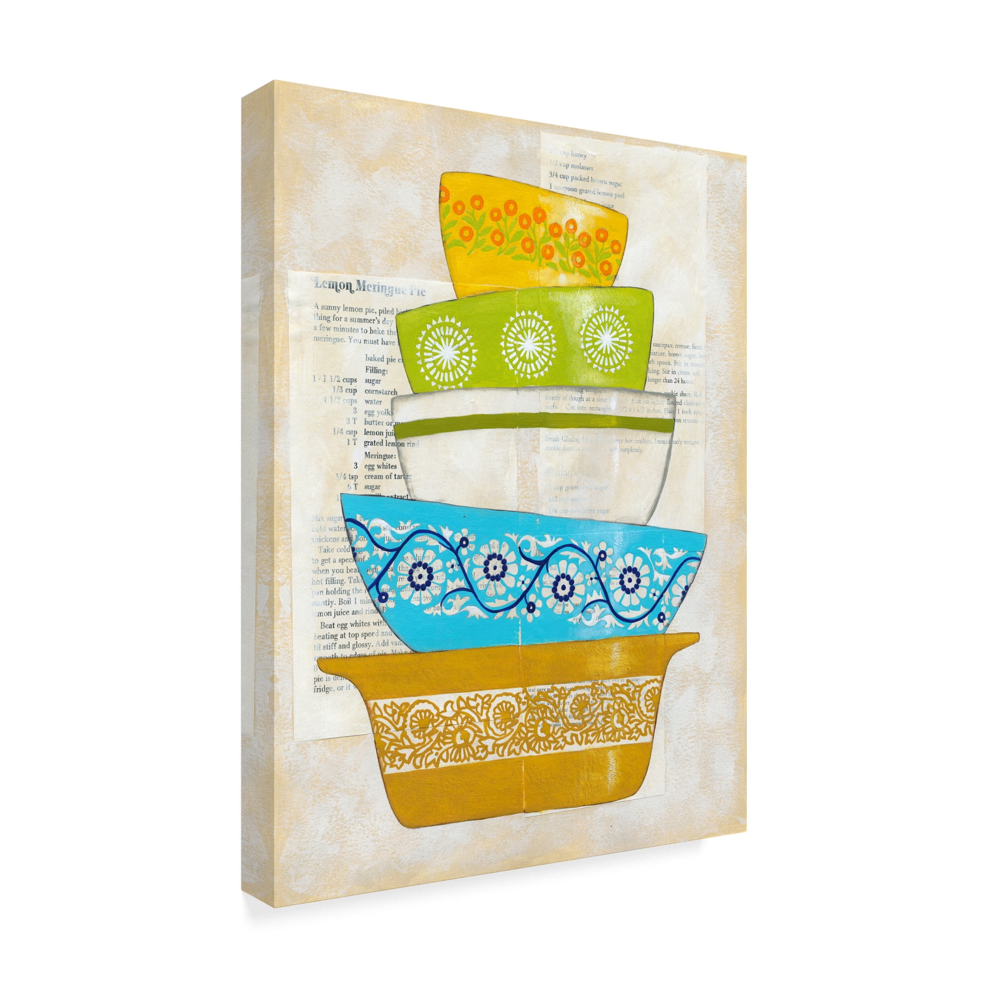 Trademark Fine Art 'Retro Ware IV' Canvas Art by Chariklia Zarris