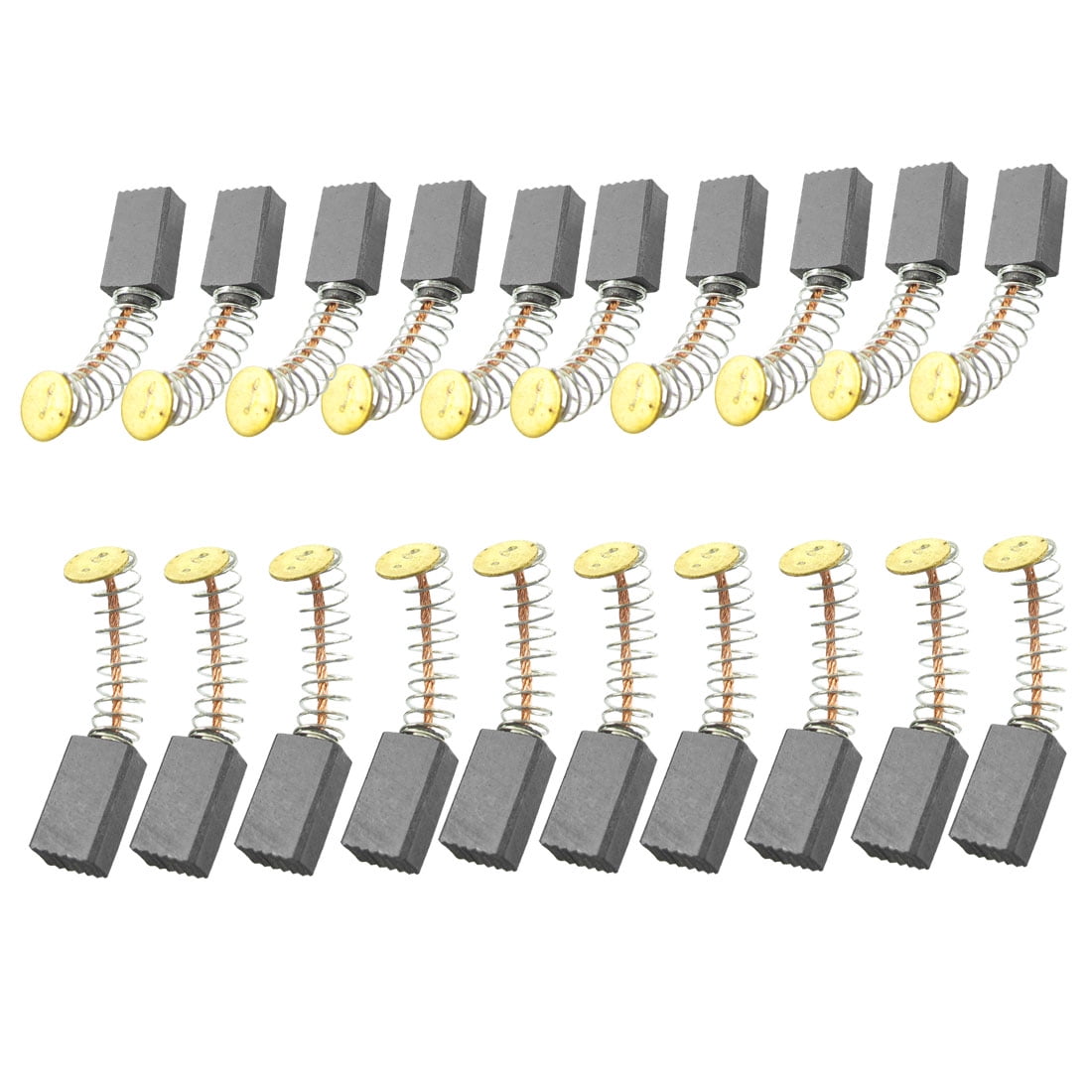 100Pcs RY3D-4 Electric Motor Carbon Brushes 1/4 inch x 7/32 inch x 1/7 inch