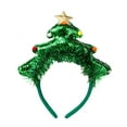 thumbnail image 1 of Diadema Navideña, Diadema Para Disfrazarse, Para Cumpleaños, Fiestas De Navidad, Regalos De Año Nuevo, árbol De Navidad Con Lentejuelas Árbol de Navidad con lentejuelas, 1 of 8