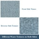 thumbnail image 4 of Alfombra de baño Lahome Boho de algodón tejido Farmhouse Blue, 60 x 90 cm, 4 of 9