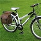 thumbnail image 4 of Bolsa para Sillín de Moto de Gran Capacidad, Alforjas Impermebles de Cuero de Lona Con Cubiertas de Solapa Con Doble Correa, Para Shadow 750 Taotao Thunder, 4 of 7