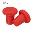 thumbnail image 2 of Uxcell T-shaped Reusable Silicone Wine Bottle Stoppers Caps Red 6 Pack, 2 of 5