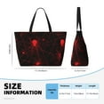 thumbnail image 4 of Disketp Red Spider On The Web Bolsa de Playa de Gran Capacidad, Bolso Impermeable y a Prueba de Arena para Mujer, Ideal para Playa, Piscina y Natación, 4 of 7