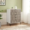 thumbnail image 2 of DUMBO 5-Drawer Tall Dresser from Engineered Wood in Multi-Color, 2 of 7