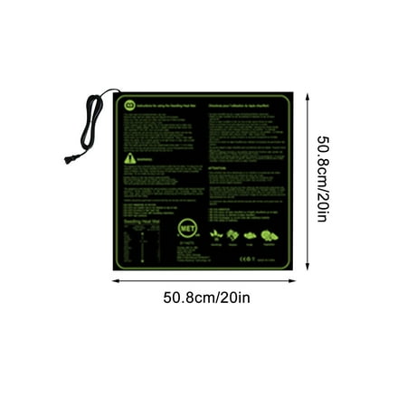 

Efsteb Seedling Tray Home Garden Clearance Plant Heating Pad Seedling Heating Pad Seed Germination and Growth Pad