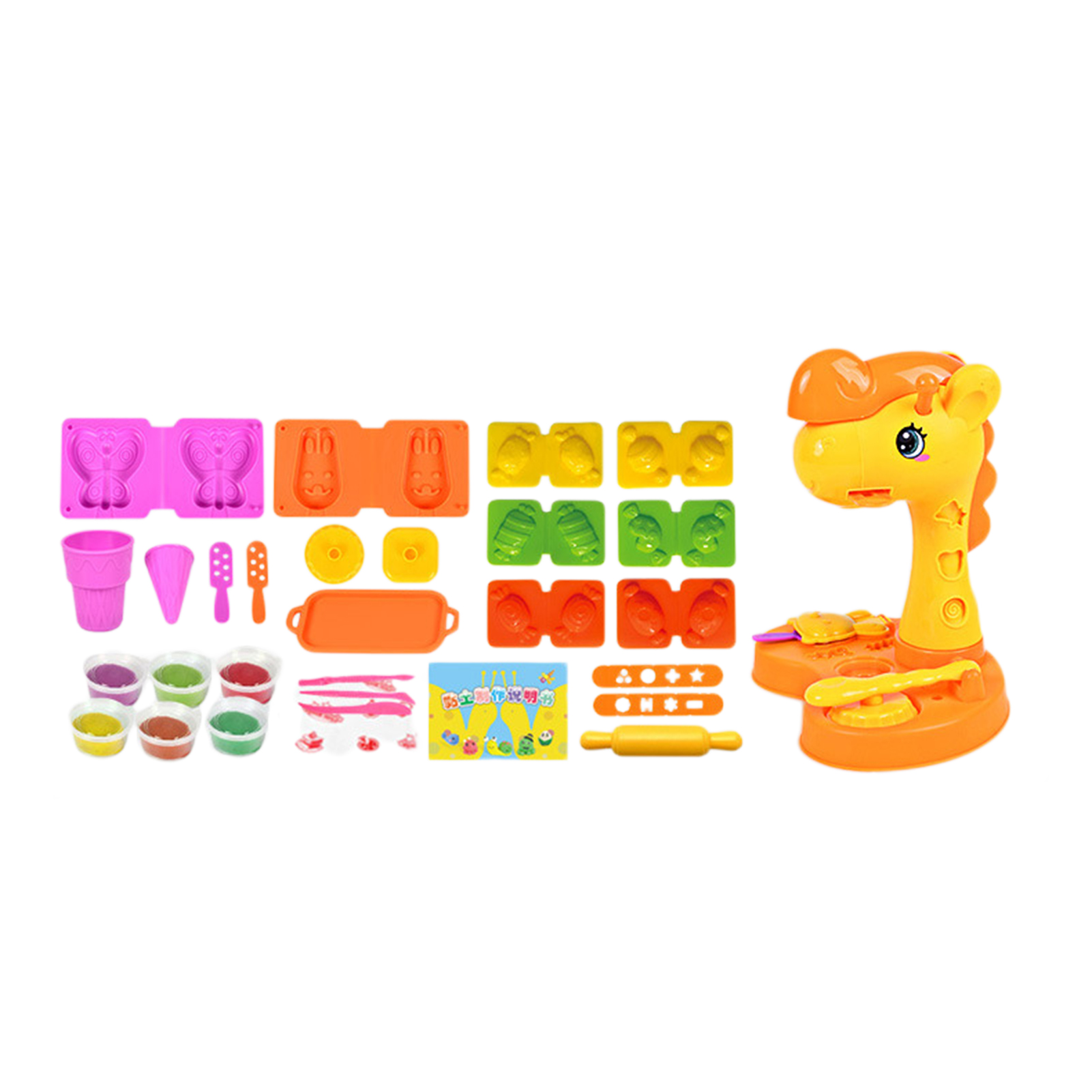 Ucradle Dough Tools Kit, 28 Pcs Playdough Sets for Kids, Play