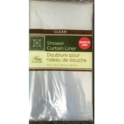 Orly's Dream Light Weight Shower Curtain Liner with Magnets  70"x 72" - Clear