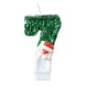 thumbnail image 1 of Nueva Vela Digital Navideña de Papá Noel, Verde y Blanca, con Sombrero Rojo y Muñeco de Nieve., 1 of 3