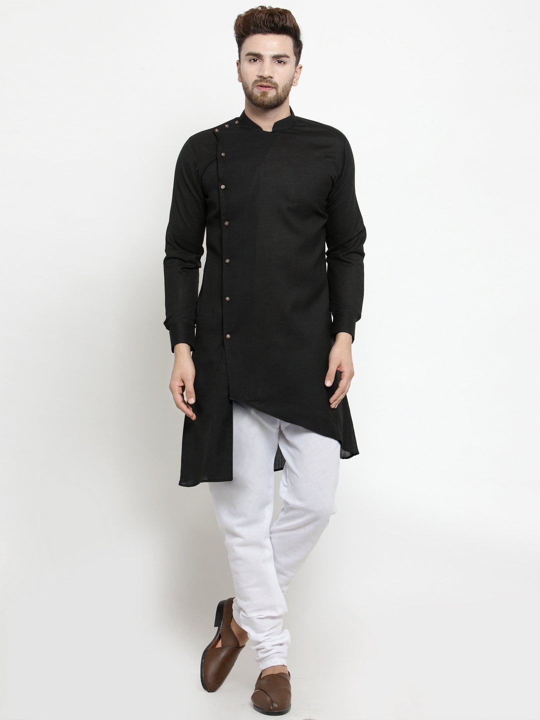Black kurta pajama new look new arrivals