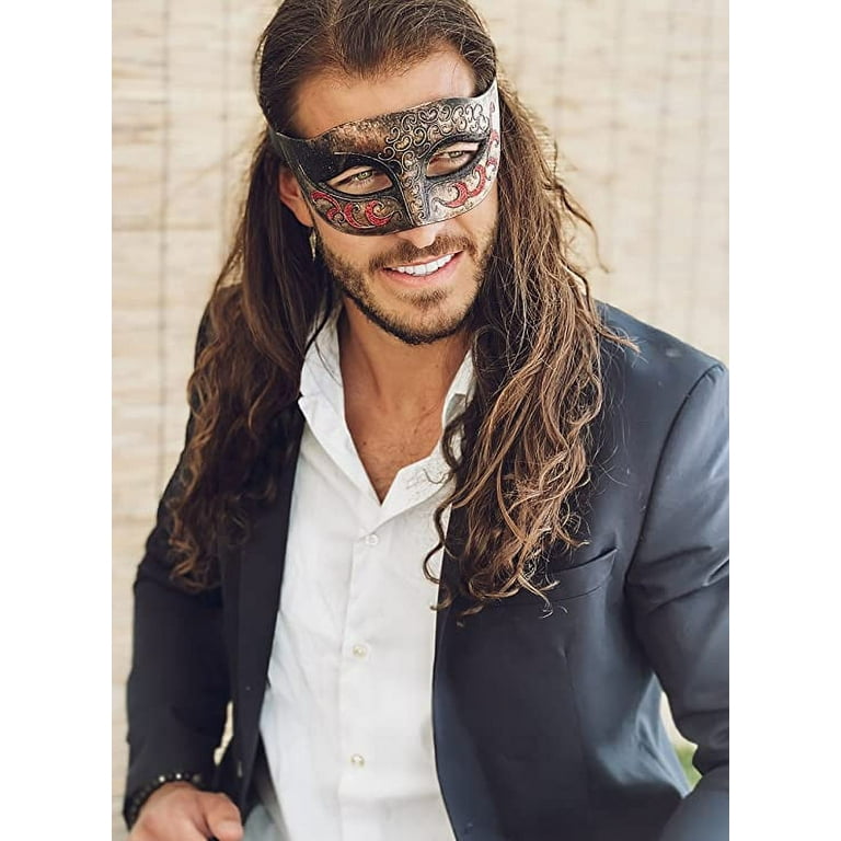 Luxury Mask  Antique Look Venetian Party Mask for Men & Women Masquerade  Ball - Walmart.com