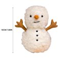 thumbnail image 3 of Jelly cat,Doll Snowman Cute Little Furry Little Snowman Stuffed Toy, 3 of 6